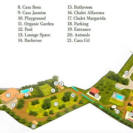 Casa Jasmim, Quinta Carmo - Alcobaca/nazare Lejlighed *